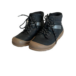 Sonoma Goods for Life Everett Boys Black Sneaker Boots Youth Size 3